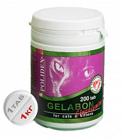 Polidex Gelabon plus Glucozamine для кошек, 200 таблеток